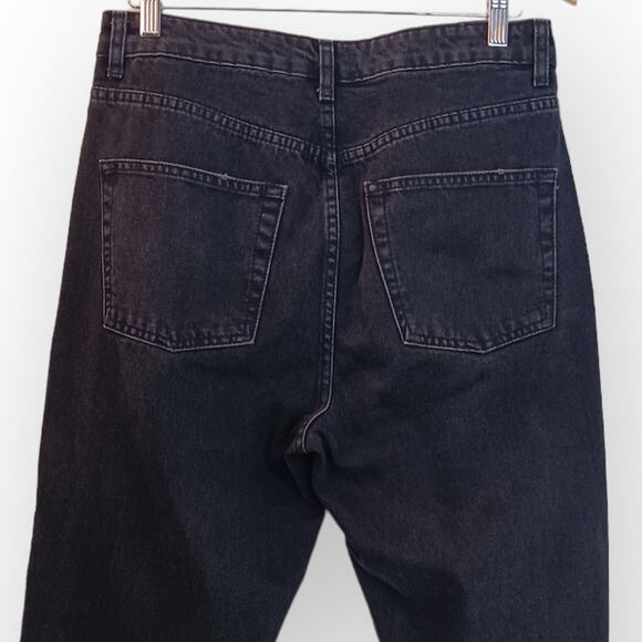 We The Free SZ 30 High Waist Mom Jean in Black OB817397 - Picture 6 of 7